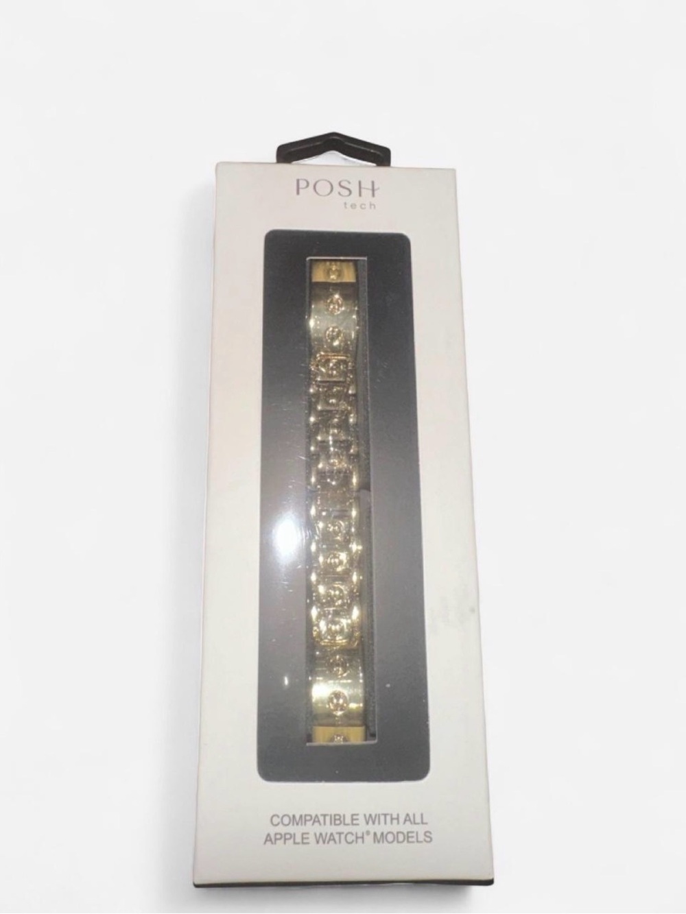 Posh Tech Gold Link Bracelet Band for Apple Watch